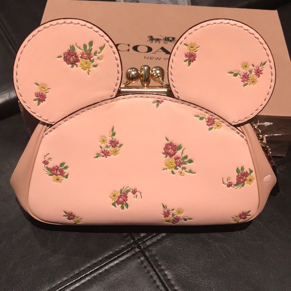 Coach Minnie Ears Wristlet - Picture 3 of 5